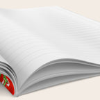 Cherry Tomatoes Euro Summer Aesthetic Stripes Illustration Notebook Gallery Image 2