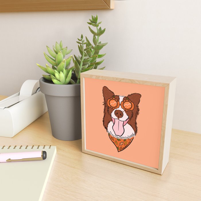 Halloween Dog Mini Art Print Gallery Image 2