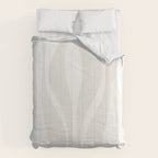 Mid Century Modern Abstract Lounge Pattern in White Comforter Gallery Image 6