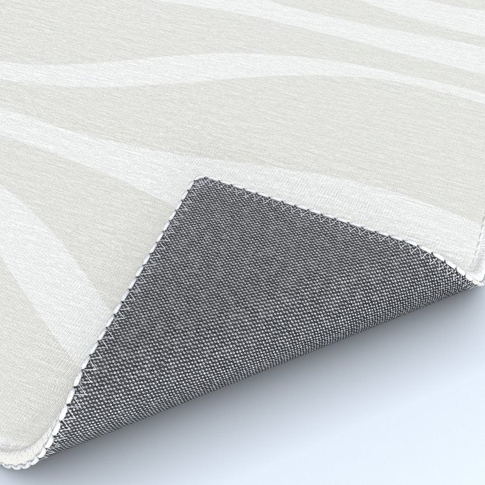 Mid Century Modern Abstract Lounge Pattern in White Rug Gallery Image 4