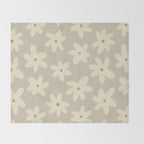 Pastel Daisies Throw Blanket Gallery Image 2