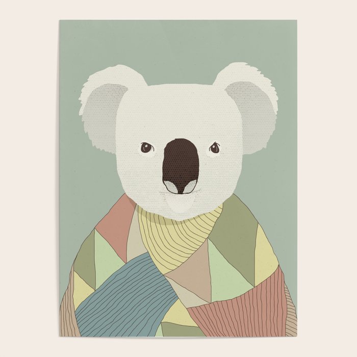 Whimsical Koala II Poster Gallery Image 1