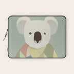 Whimsical Koala II Laptop Sleeve Gallery Image 1