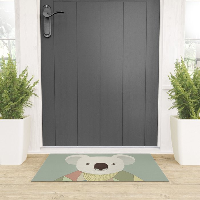 Whimsical Koala II Welcome Mat Gallery Image 3
