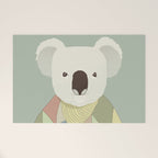Whimsical Koala II Welcome Mat Gallery Image 1