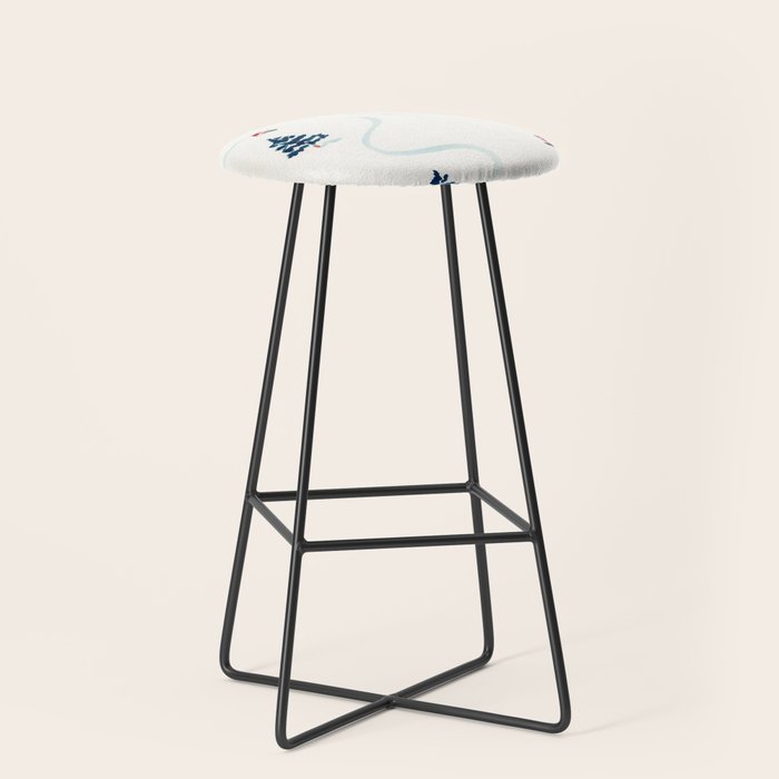 Little Skiers Stool Gallery Image 1
