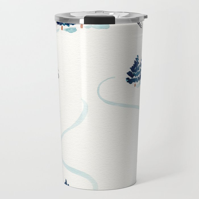 Little Skiers Travel Mug Gallery Image 1