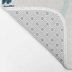 Little Skiers Bath Mat Gallery Image 2