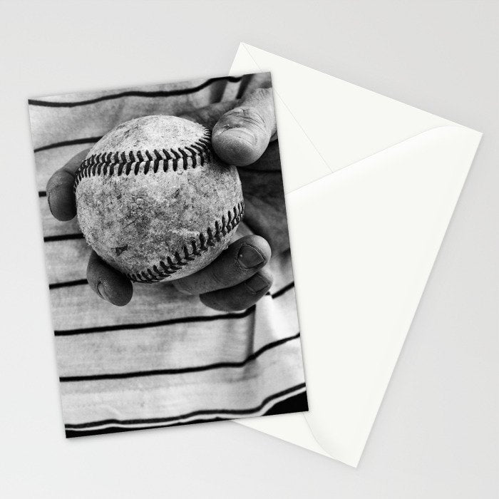 Grip on Vintage Baseball Stationery Card Gallery Image 2