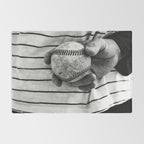 Grip on Vintage Baseball Rug Gallery Image 2