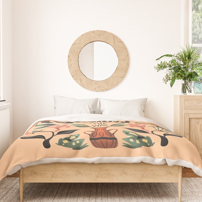 Follow Your Dreams They Know The Way Duvet Cover Gallery Image 3