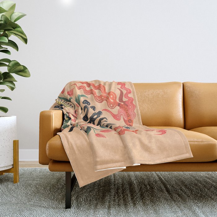 Follow Your Dreams They Know The Way Throw Blanket Gallery Image 1