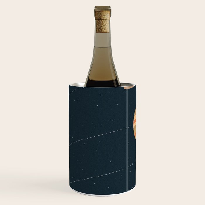 Solar system illustration Wine Chiller Gallery Image 2