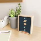Solar system illustration Mini Art Print Gallery Image 2