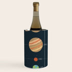 Solar system illustration Wine Chiller Gallery Image 1