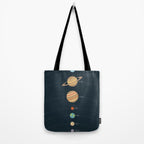 Solar system illustration Tote Bag Gallery Image 2