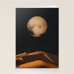 a Golden space glimpse Stationery Card Gallery Image 2