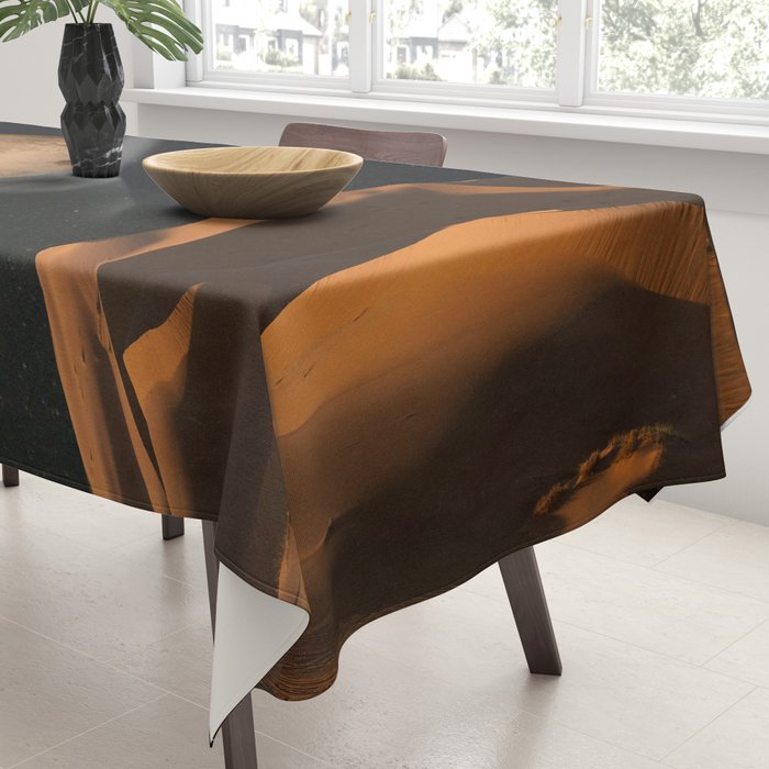 a Golden space glimpse Tablecloth Gallery Image 3