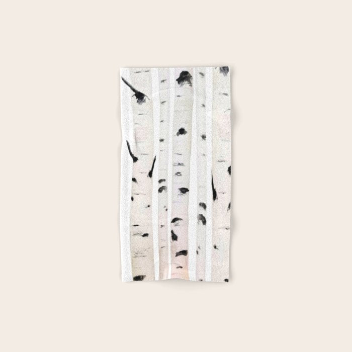 birch horizontal Bath Towel Gallery Image 1