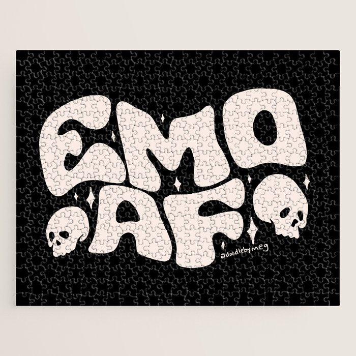 Emo As Fuck Jigsaw Puzzle