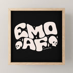Emo As Fuck Mini Art Print Gallery Image 1