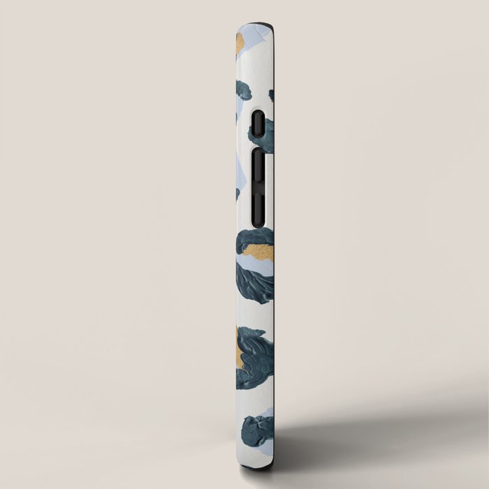 Snow Leopard Print iPhone Case Gallery Image 2
