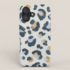 Snow Leopard Print iPhone Case Gallery Image 1