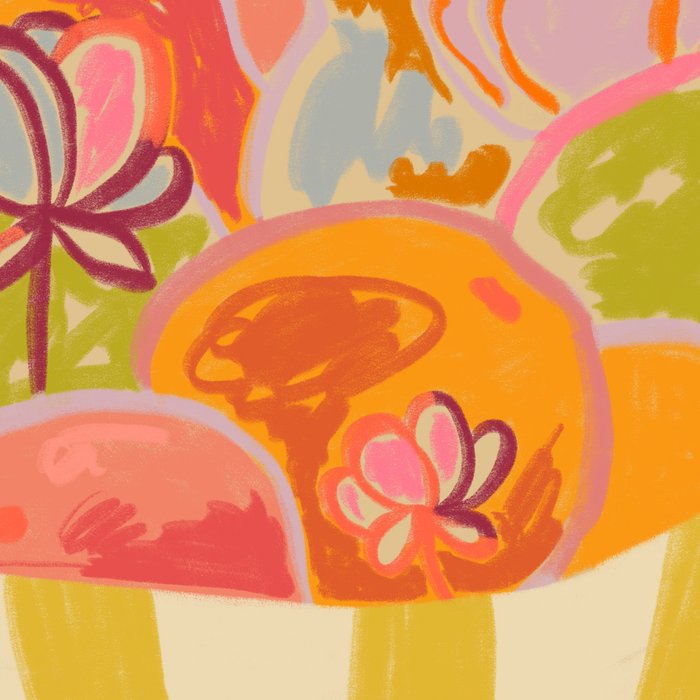 FRUIT AND FLOWER BOWL Coffee Mug Gallery Image 2
