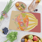 FRUIT AND FLOWER BOWL Cutting Board Gallery Image 2