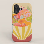 FRUIT AND FLOWER BOWL iPhone Case Gallery Image 1