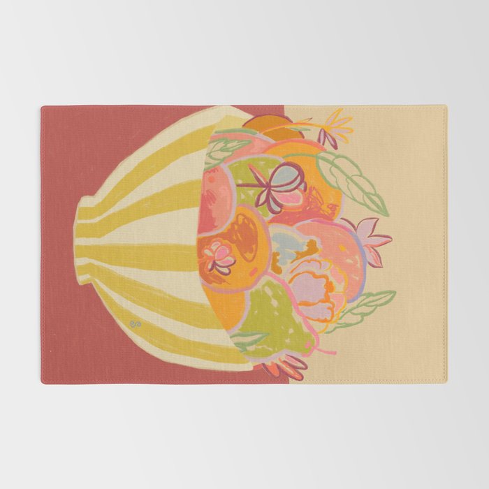 FRUIT AND FLOWER BOWL Rug Gallery Image 2