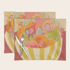 FRUIT AND FLOWER BOWL Placemat Gallery Image 1