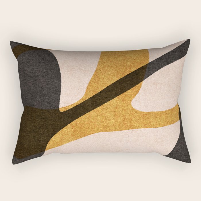 ABSTRACT ALPHABET / Script S Rectangular Pillow Gallery Image 2