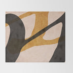 ABSTRACT ALPHABET / Script S Throw Blanket Gallery Image 2
