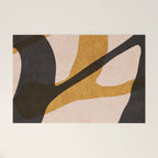 ABSTRACT ALPHABET / Script S Welcome Mat Gallery Image 1