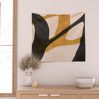 ABSTRACT ALPHABET / Script S Wall Tapestry Gallery Image 2