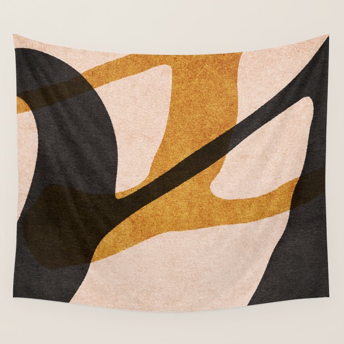 ABSTRACT ALPHABET / Script S Wall Tapestry Gallery Image 4