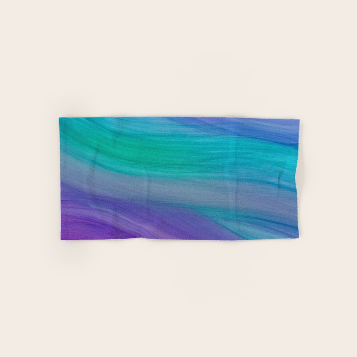 Mermaid Ocean Waves Bath Towel Gallery Image 1