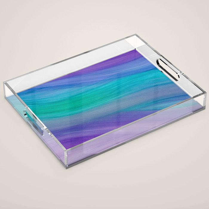 Mermaid Ocean Waves Acrylic Tray Gallery Image 1