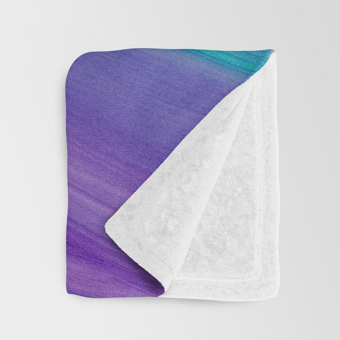 Mermaid Ocean Waves Throw Blanket Gallery Image 3