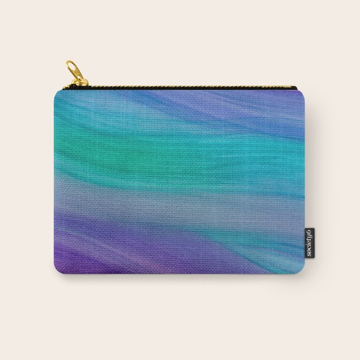 Mermaid Ocean Waves Carry All Pouch Gallery Image 1