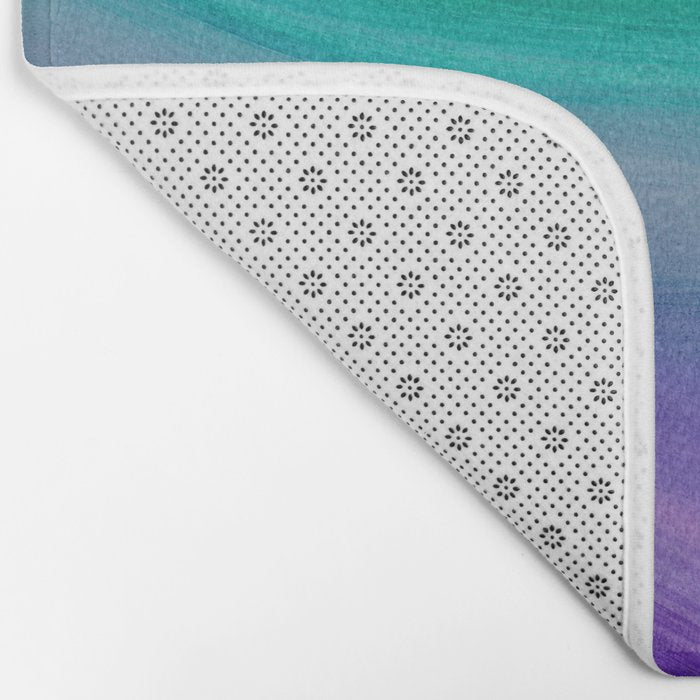 Mermaid Ocean Waves Bath Mat Gallery Image 2