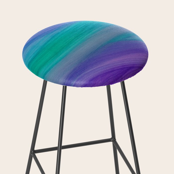 Mermaid Ocean Waves Stool Gallery Image 2