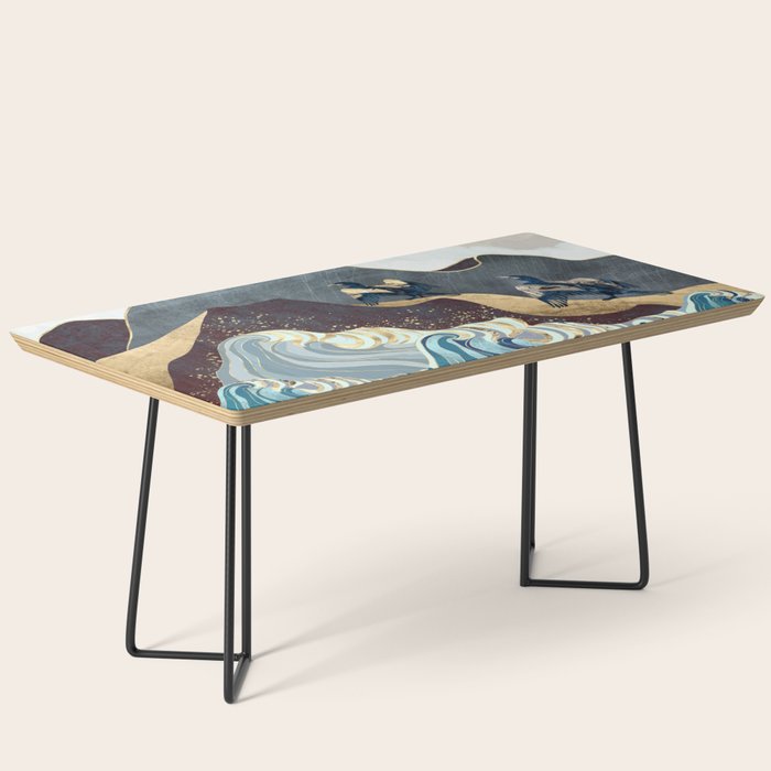 Metallic Waves Coffee Table Gallery Image 1