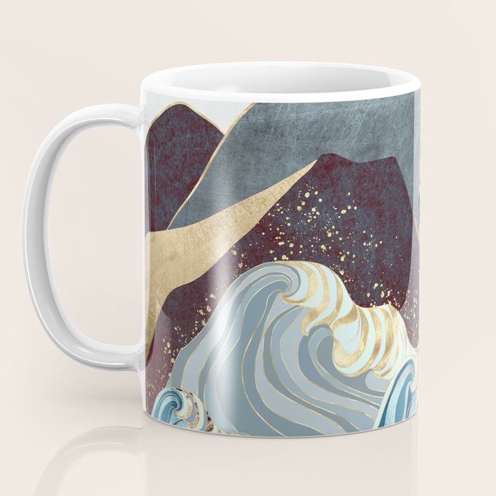Metallic Waves Coffee Mug Gallery Image 3