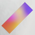 Warm Colorful Sunset Gradient  Yoga Mat Gallery Image 1
