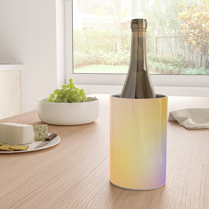 Warm Colorful Sunset Gradient  Wine Chiller Gallery Image 4