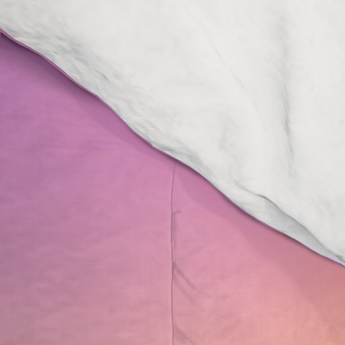 Warm Colorful Sunset Gradient  Comforter Gallery Image 4