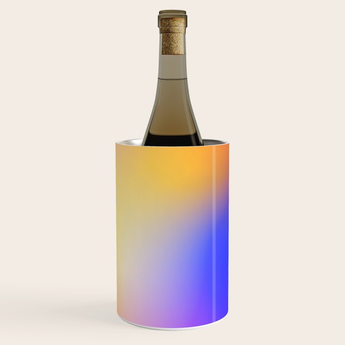 Warm Colorful Sunset Gradient  Wine Chiller Gallery Image 3
