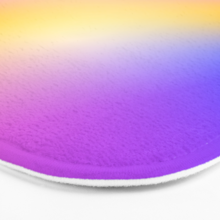 Warm Colorful Sunset Gradient  Bath Mat Gallery Image 3